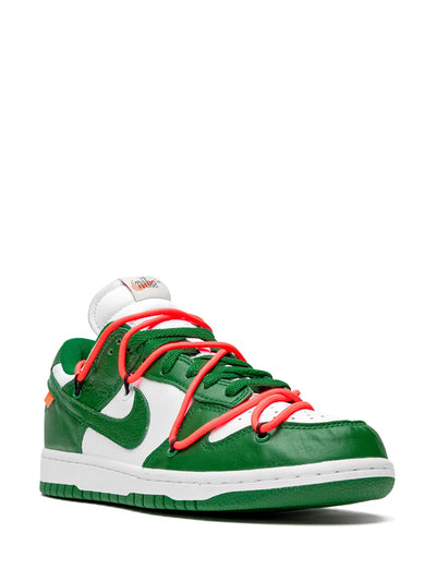 Nike Off-White Dunk Low Pine Green Sneakers